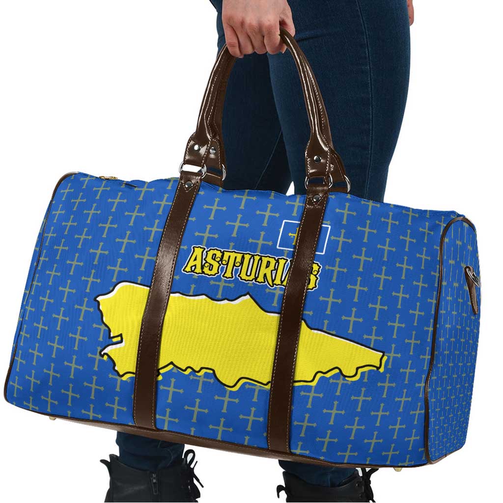 Asturias Flag Travel Bag Autonomous Community of Spain - Wonder Print Shop