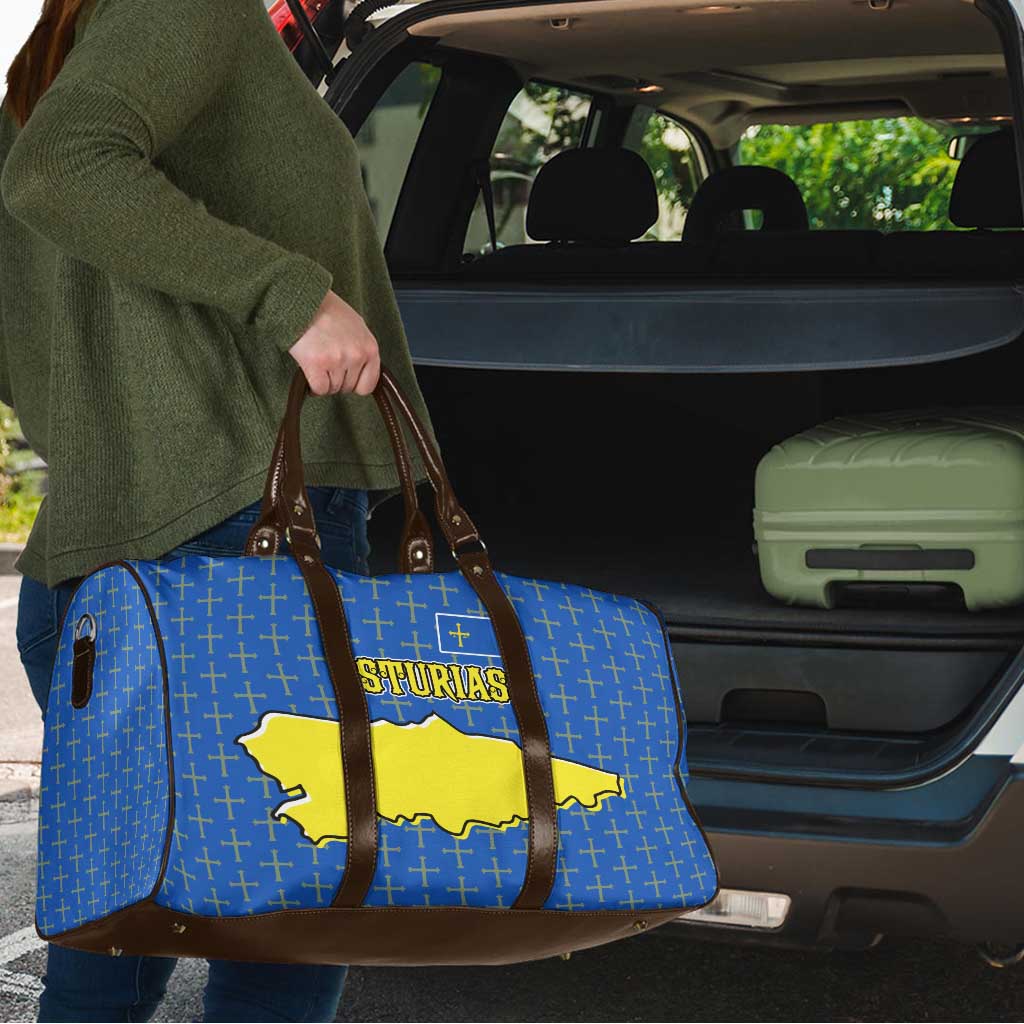 Asturias Flag Travel Bag Autonomous Community of Spain - Wonder Print Shop