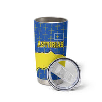 Asturias Flag Tumbler Cup Autonomous Community of Spain - Wonder Print Shop