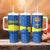 Asturias Flag Tumbler With Handle Autonomous Community of Spain - Wonder Print Shop