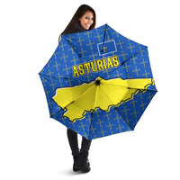 Asturias Flag Umbrella Autonomous Community of Spain - Wonder Print Shop