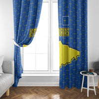 Asturias Flag Window Curtain Autonomous Community of Spain - Wonder Print Shop