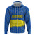 Asturias Flag Zip Hoodie Autonomous Community of Spain - Wonder Print Shop