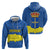 Asturias Flag Zip Hoodie Autonomous Community of Spain - Wonder Print Shop