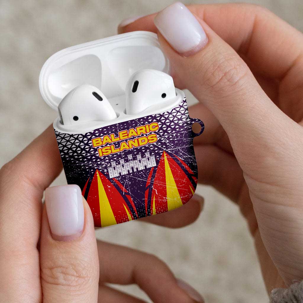 Balearic Islands Flag AirPods Case Autonomous Community of Spain - Wonder Print Shop