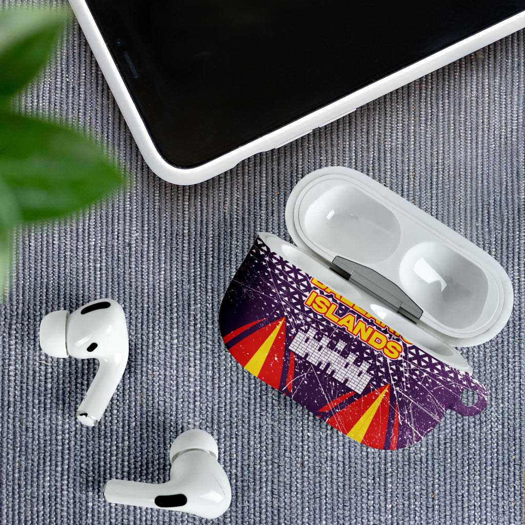 Balearic Islands Flag AirPods Case Autonomous Community of Spain - Wonder Print Shop