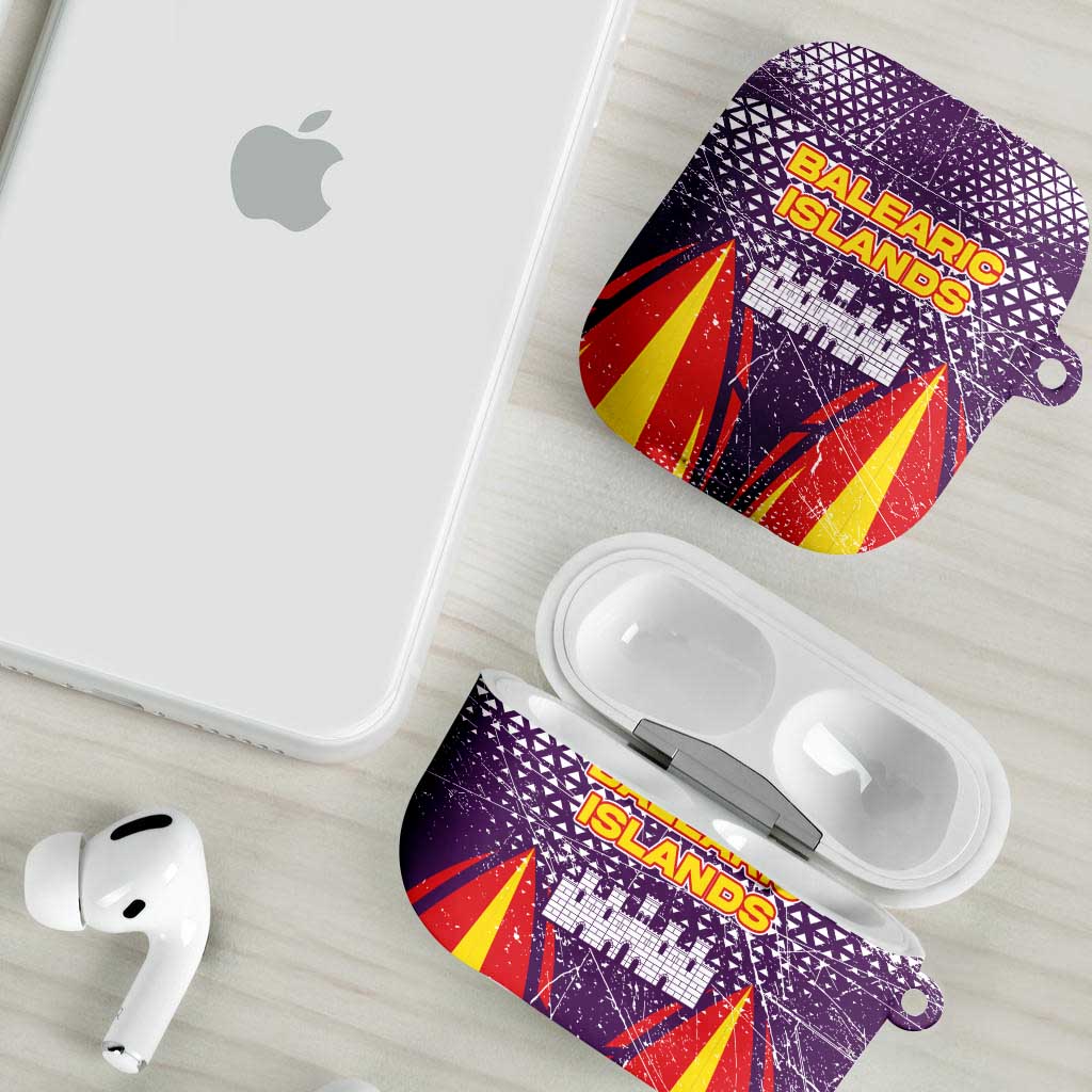 Balearic Islands Flag AirPods Case Autonomous Community of Spain - Wonder Print Shop
