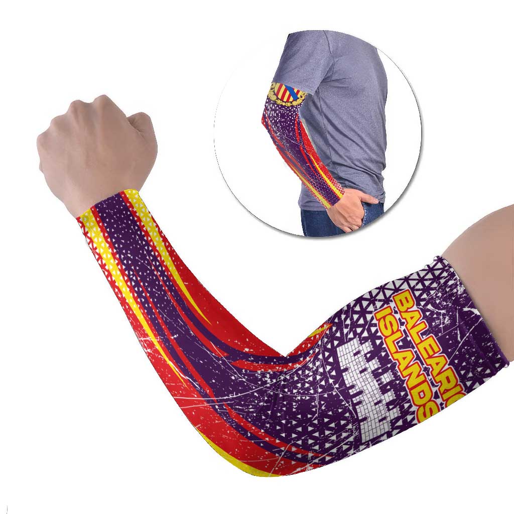 Balearic Islands Flag Arm Sleeves Autonomous Community of Spain - Wonder Print Shop