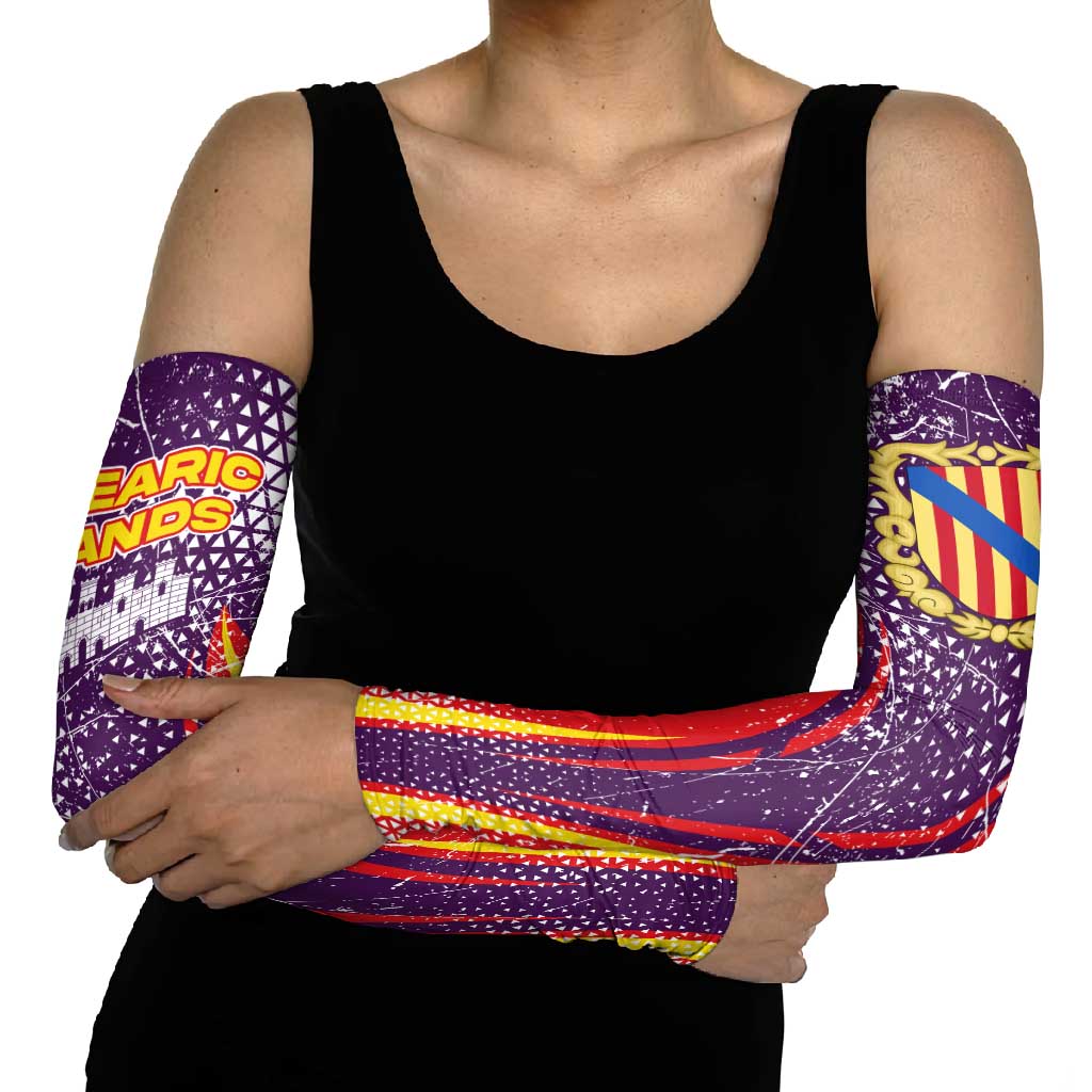 Balearic Islands Flag Arm Sleeves Autonomous Community of Spain - Wonder Print Shop