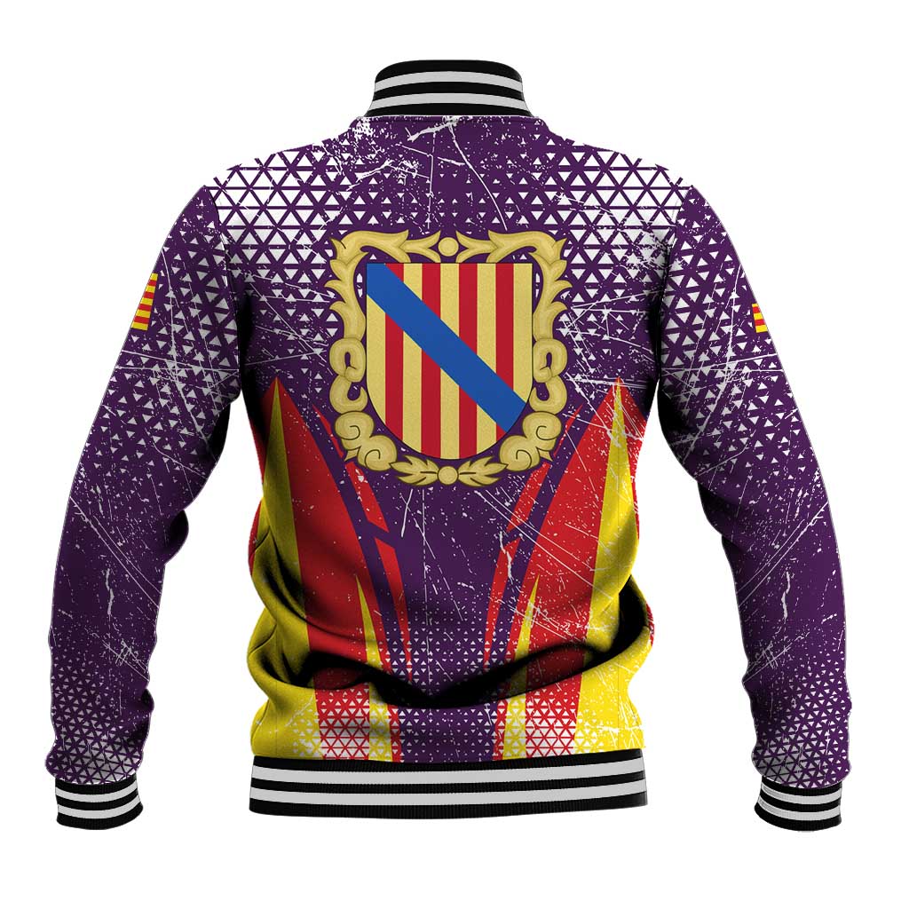 Balearic Islands Flag Baseball Jacket Autonomous Community of Spain - Wonder Print Shop