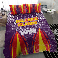 Balearic Islands Flag Bedding Set Autonomous Community of Spain - Wonder Print Shop