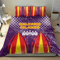 Balearic Islands Flag Bedding Set Autonomous Community of Spain - Wonder Print Shop