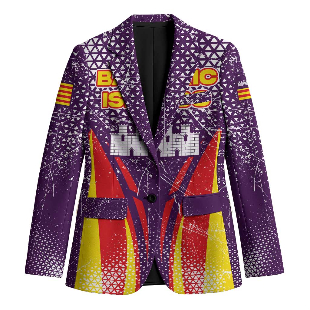 Balearic Islands Flag Blazer Autonomous Community of Spain - Wonder Print Shop