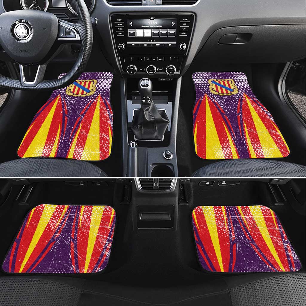 Balearic Islands Flag Car Mats Autonomous Community of Spain - Wonder Print Shop