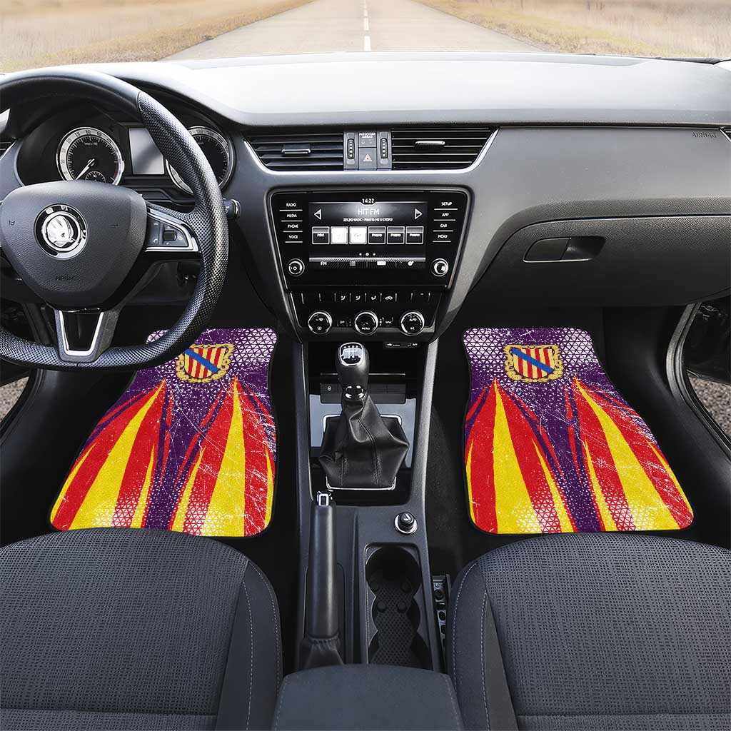 Balearic Islands Flag Car Mats Autonomous Community of Spain - Wonder Print Shop