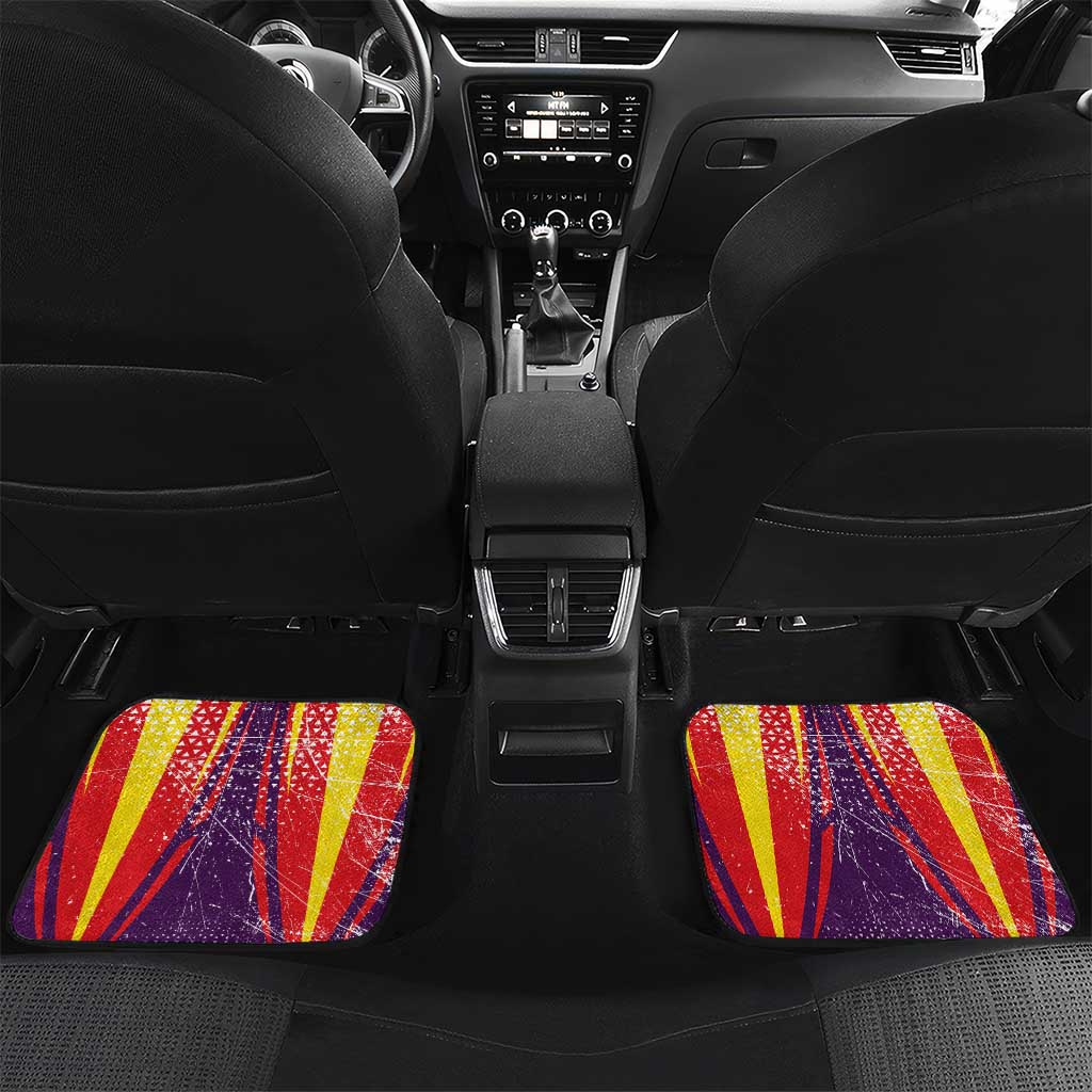 Balearic Islands Flag Car Mats Autonomous Community of Spain - Wonder Print Shop