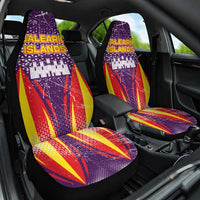Balearic Islands Flag Car Seat Cover Autonomous Community of Spain - Wonder Print Shop