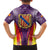 Balearic Islands Flag Family Matching Puletasi and Hawaiian Shirt Autonomous Community of Spain - Wonder Print Shop