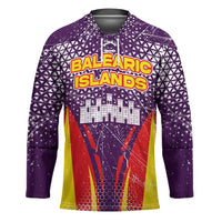 Balearic Islands Flag Hockey Jersey Autonomous Community of Spain - Wonder Print Shop