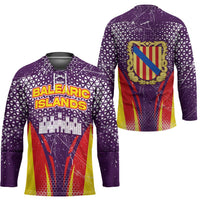 Balearic Islands Flag Hockey Jersey Autonomous Community of Spain - Wonder Print Shop