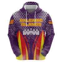 Balearic Islands Flag Hoodie Autonomous Community of Spain - Wonder Print Shop
