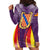 Balearic Islands Flag Hoodie Dress Autonomous Community of Spain - Wonder Print Shop