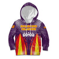 Balearic Islands Flag Kid Hoodie Autonomous Community of Spain - Wonder Print Shop