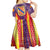 Balearic Islands Flag Kid Short Sleeve Dress Autonomous Community of Spain - Wonder Print Shop