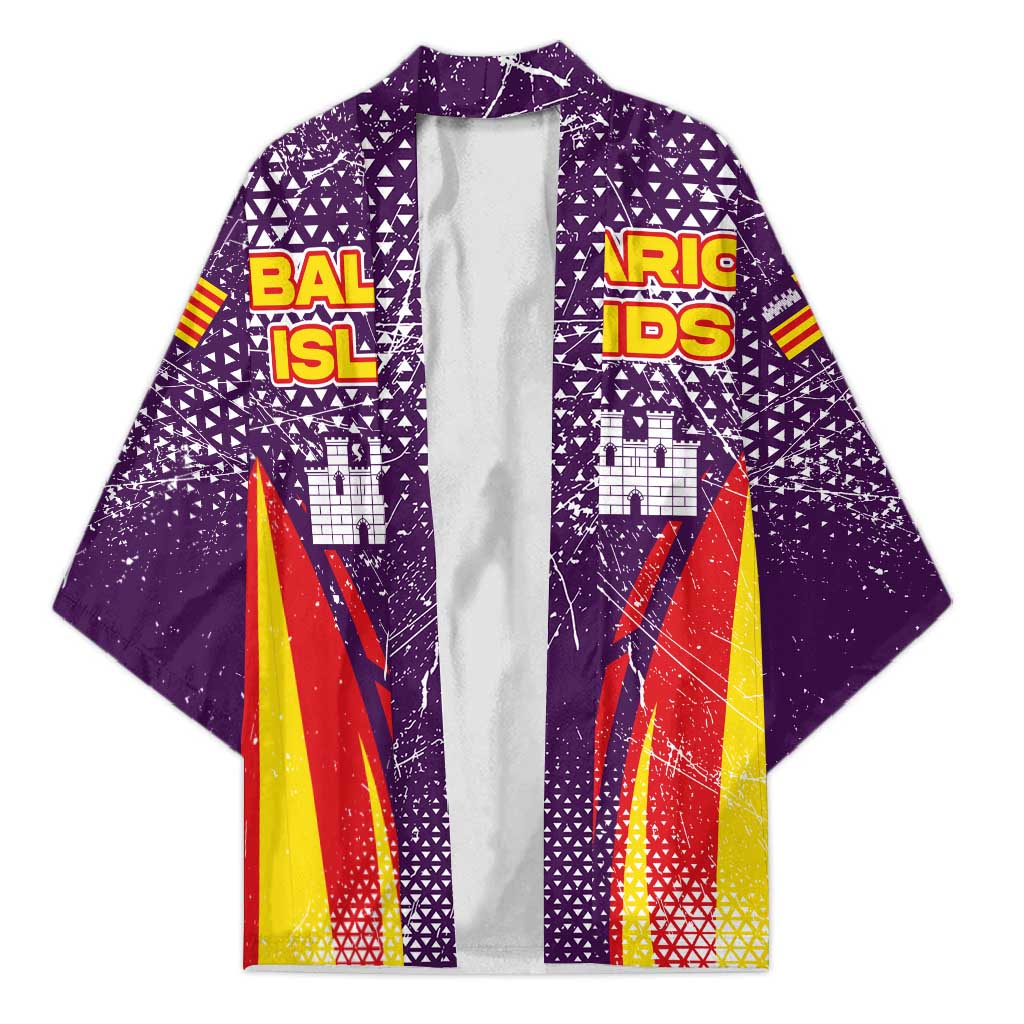 Balearic Islands Flag Kimono Autonomous Community of Spain - Wonder Print Shop