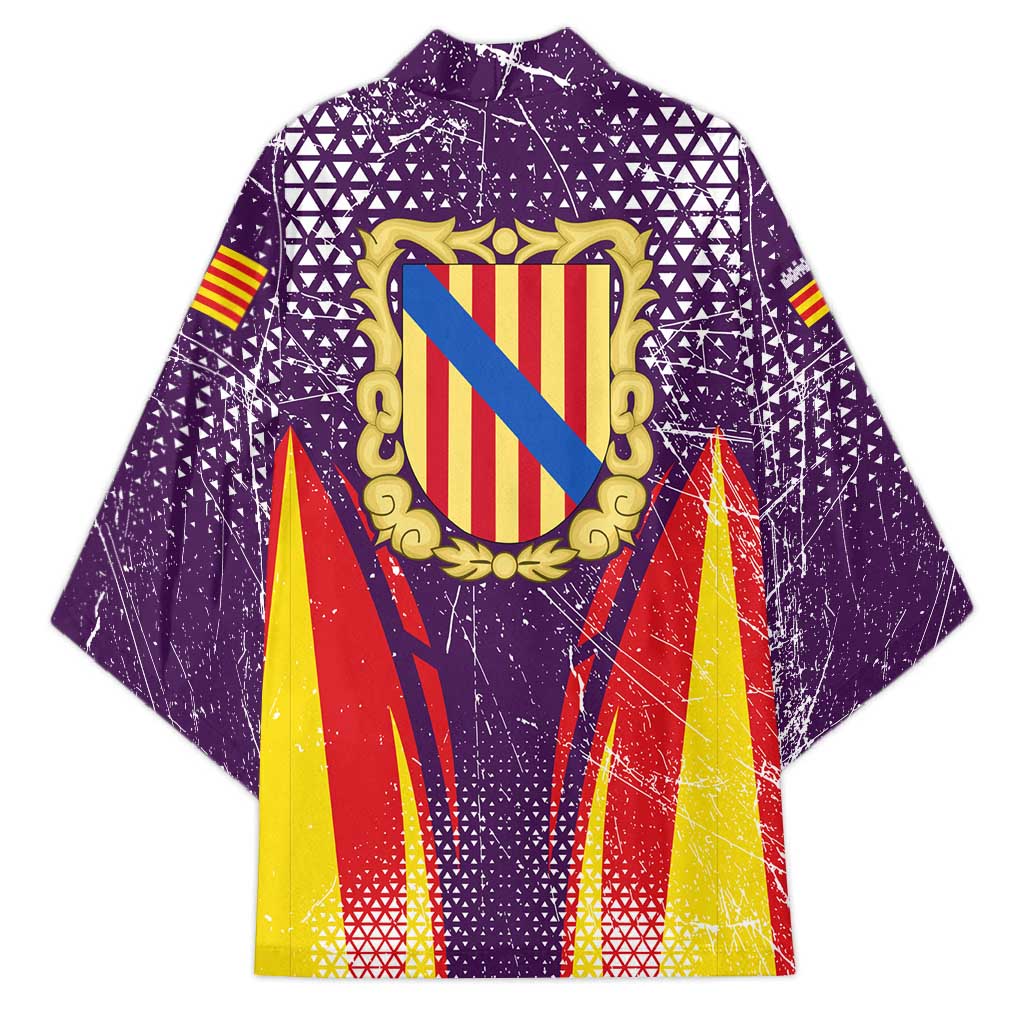 Balearic Islands Flag Kimono Autonomous Community of Spain - Wonder Print Shop