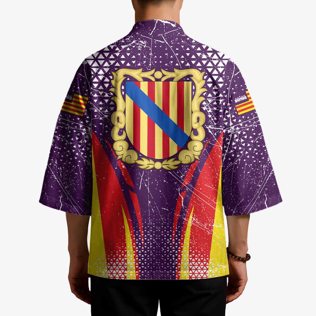 Balearic Islands Flag Kimono Autonomous Community of Spain - Wonder Print Shop