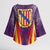 Balearic Islands Flag Kimono Sleeve Blouse Autonomous Community of Spain - Wonder Print Shop