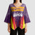 Balearic Islands Flag Kimono Sleeve Blouse Autonomous Community of Spain - Wonder Print Shop
