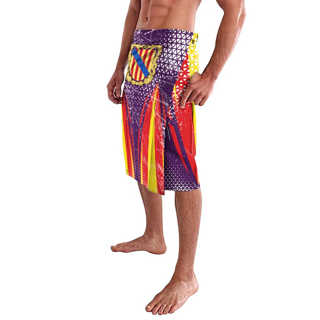 Balearic Islands Flag Lavalava Autonomous Community of Spain - Wonder Print Shop