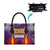 Balearic Islands Flag Leather Bag Autonomous Community of Spain - Wonder Print Shop