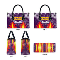 Balearic Islands Flag Leather Bag Autonomous Community of Spain - Wonder Print Shop