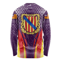 Balearic Islands Flag Long Sleeve Shirt Autonomous Community of Spain - Wonder Print Shop