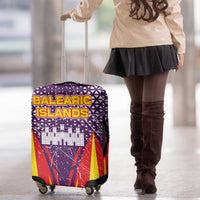 Balearic Islands Flag Luggage Cover Autonomous Community of Spain - Wonder Print Shop