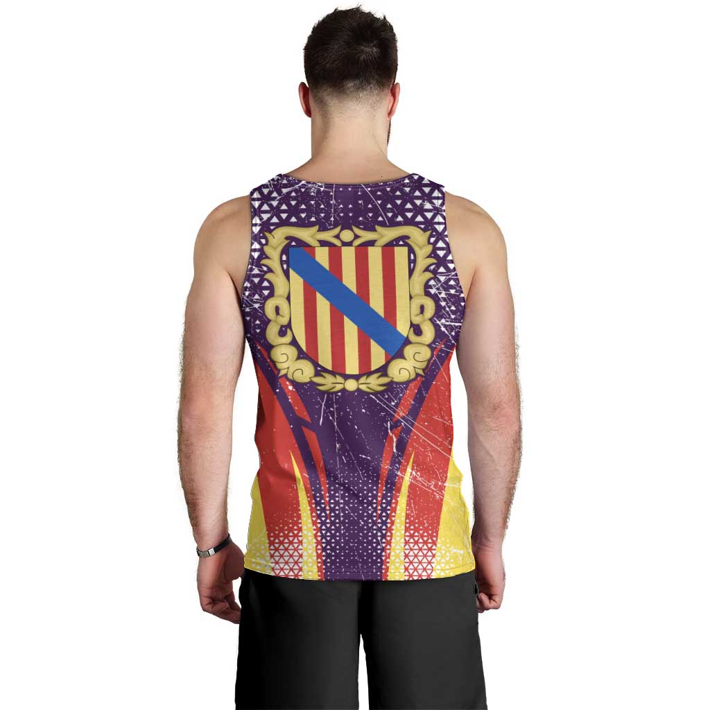 Balearic Islands Flag Men Tank Top Autonomous Community of Spain - Wonder Print Shop