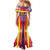 Balearic Islands Flag Mermaid Dress Autonomous Community of Spain - Wonder Print Shop
