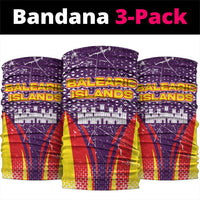 Balearic Islands Flag Neck Gaiter Autonomous Community of Spain - Wonder Print Shop