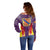 Balearic Islands Flag Off Shoulder Sweater Autonomous Community of Spain - Wonder Print Shop