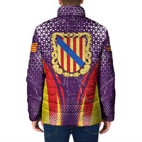 Balearic Islands Flag Padded Jacket Autonomous Community of Spain - Wonder Print Shop
