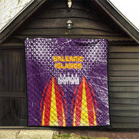 Balearic Islands Flag Quilt Autonomous Community of Spain - Wonder Print Shop