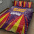 Balearic Islands Flag Quilt Bed Set Autonomous Community of Spain - Wonder Print Shop