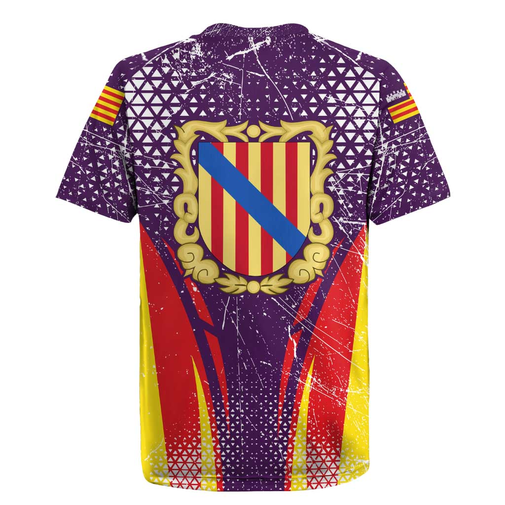 Balearic Islands Flag Rugby Jersey Autonomous Community of Spain - Wonder Print Shop