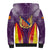 Balearic Islands Flag Sherpa Hoodie Autonomous Community of Spain - Wonder Print Shop