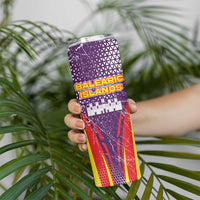 Balearic Islands Flag Skinny Tumbler Autonomous Community of Spain - Wonder Print Shop