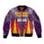 Balearic Islands Flag Sleeve Zip Bomber Jacket Autonomous Community of Spain - Wonder Print Shop