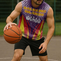 Balearic Islands Flag Sleeveless Hoodie Autonomous Community of Spain - Wonder Print Shop